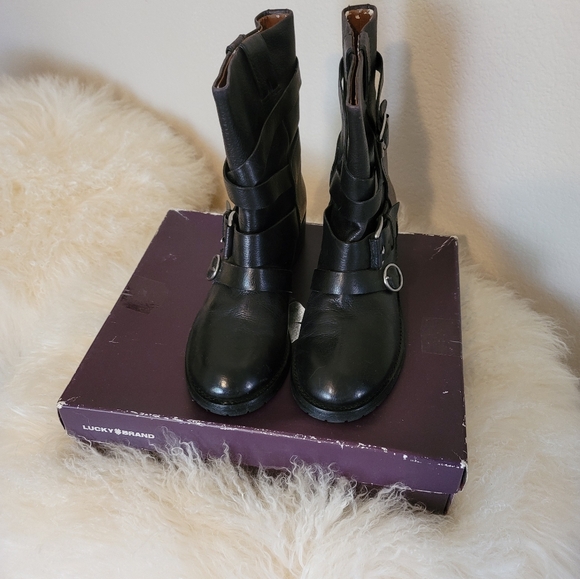 🖤LUCKY BRAND BIKER BOOTS🖤 - Picture 12 of 17
